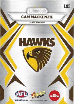 2024 Select AFL Footy Stars - Luminous #L95 Cameron MacKenzie Back